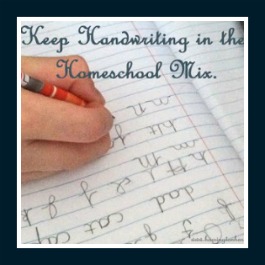 Handwriting with out Tears and why I use it with links to my full review.
